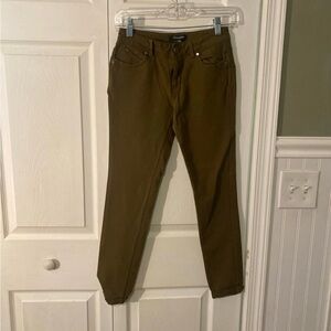 Olive Green Skinny Jeans
